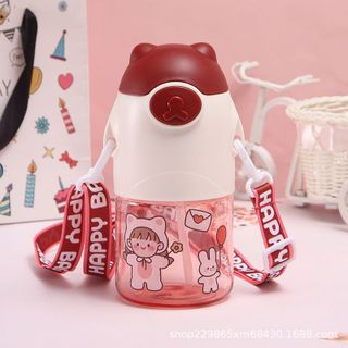 [DG106] Bình Nước Ngộ Nghĩnh 650ML Có Quai Đeo