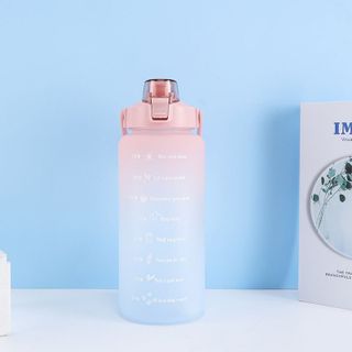 [DG109] Bình Nước Có Vạch Báo Giờ 2 Lít (Bình Nước Chia Vạch)