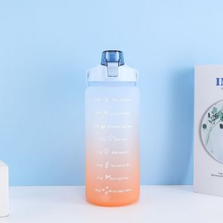 [DG109] Bình Nước Có Vạch Báo Giờ 2 Lít (Bình Nước Chia Vạch)