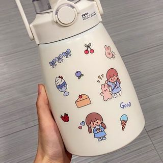 [DG101] Bình Giữ Nhiệt Inox 800ml Dễ Thương