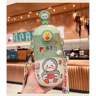[DG105] Bình Giữ Nhiệt Ngộ Nghĩnh 500ML Có Quai Đeo