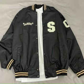 Áo khoác dù kiểu bomber logo seven zia cá tính, thời trang