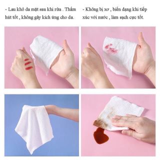 Khăn mặt dùng 1 lần Animerry, khăn mặt khô, giấy đa năng tiện lợi, dễ sử dụng