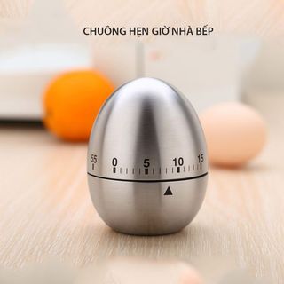[Quà tặng là móc đinh treo tường] Đồng hồ hẹn giờ nấu ăn báo thức Quả Trứng, đồng hồ hẹn giờ đếm ngược cơ học