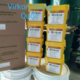 Hóa chất xử lý nước Virkon 50% , Hàng Trung Quốc, Thùng 20 kg giá sỉ