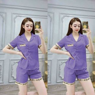 Bộ đồ ngủ quần đùi áo tay ngắn