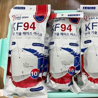Khẩu Trang KF94 Bảo Anh Pro Mask Kháng Khuẩn Chống Bụi Mịn Chuẩn Hàn Quốc