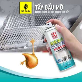 Dung dịch vệ sinh dầu mỡ BOTNY B-2287, bình xịt bọt làm sạch vết dầu bám bẩn trong nhà bếp, hương chanh tự nhiên, không ăn mòn dụng cụ bếp giá sỉ