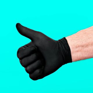 Găng Tay Y Tế SSG Nitrile Exam Gloves không bột, màu đen 1 Hộp 100 chiếc (size S/ M/ L)