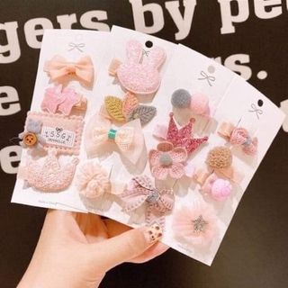 Set 3, 4 Kẹp Tóc Cho Bé Gái