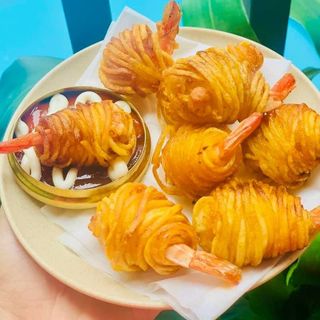 Tôm Cuộn Khoai Tây