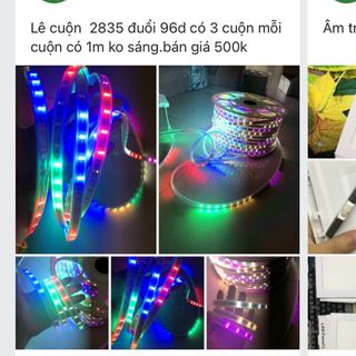 1 MÉT ĐÈN LED DÂY 2835 2 HÀNG BÓNG 160 LED/MÉT, HẮT TRẦN, QUẤN CÂY, TRANG TRÍ, KÍN NƯỚC 220V