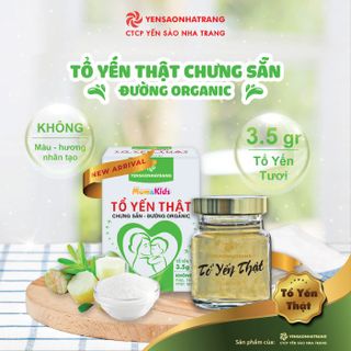 Hộp Mom&Kid Tổ Yến Lọ Chưng Sẵn Organic 70ml Yến Sào Nha Trang