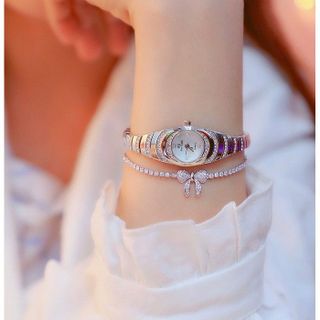 Đồng hồ nữ BS Bee Sister mặt mini nhỏ xinh