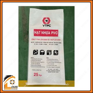 Bao PP đựng 25kg hạt nhựa