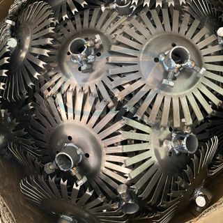 Jig titan - đĩa jig titan - móc gá titan - gia công titan