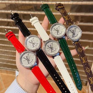 Đồng hồ da lv07 full đá đẹp