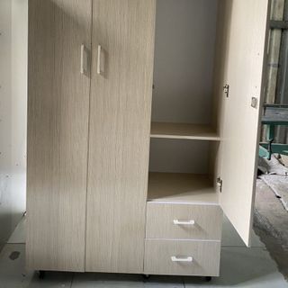 TỦ QUẦN ÁO NHỰA ĐÀI LOAN CAO 1M8 NGANG 1M2 3 CÁNH THƯỜNG TẬN XƯỞNG HCM