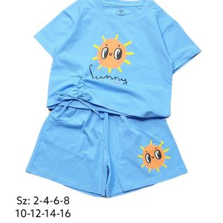 Set bộ thun in Mặt Trời
