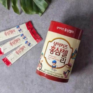 Thạch Hồng Sâm Baby Sanga Hàn Quốc Cho Bé - HŨ 30 GÓI * 20gr