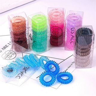 Hộp 9 thun cột tóc lò xo