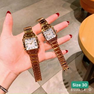 ĐỒNG HỒ CARTIIER COUPLE VUÔNG