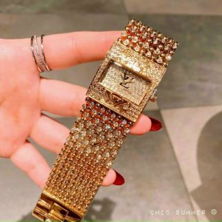 ĐỒNG HỒ L V BẢNG GOLD NỮ HOT HOT