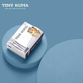 Giấy Ăn 30 gói Cao Cấp Tiny Kuma 100% bột giấy nguyên chất