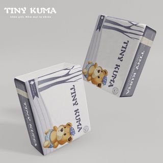 Giấy Ăn 30 gói Cao Cấp Tiny Kuma 100% bột giấy nguyên chất