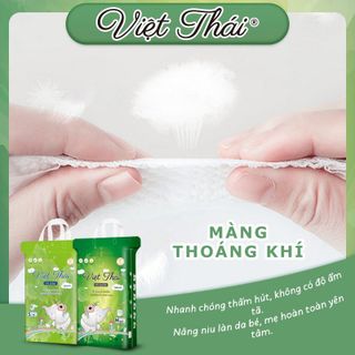 Hàng Việt Nam Chất Lượng Cao Tã Bỉm Việt Thái Natural chứa oliu chống hăm hiệu quả S72/M66/M64/L58/L58/XL52/XXL50/XXXL46