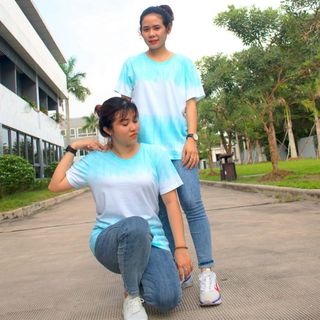 Áo thun Stripe - Charming Blue