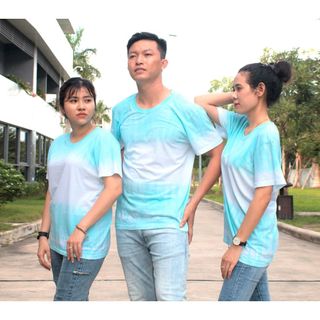 Áo thun Stripe - Charming Blue