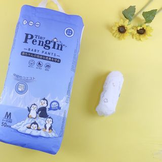 Lốc 6 bịch: Tã Bỉm Dán/Quần cao cấp TinyPengin S50, M50, L50, XL50, XXL50, XXXL50