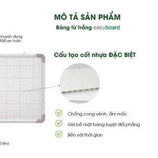 BẢNG TỪ TRẮNG TREO TƯỜNG NHỎ HÀN QUỐC – EASYBOARD