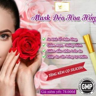 Mask dẻo đắp mặt hương Hoa Hồng Phap Cosmetic ( Tặng kèm cọ Silicon ) DẺO HOA HỒNG giá sỉ