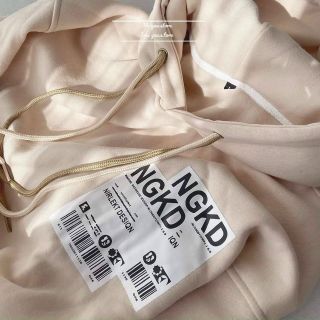 Áo hoodie logo in NGKD nón 2 lớp rộng trùm qua đầu form dưới 70kg