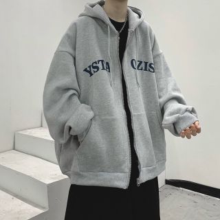 Áo khoác tay phồng thun nỉ logo in ystaozis form dưới 68kg