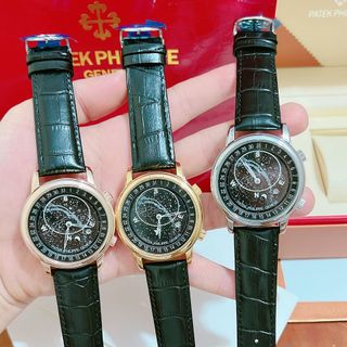 Đồng hồ da pateck07 chạy có cao cấp