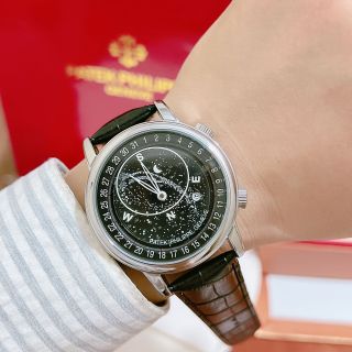 Đồng hồ da pateck07 chạy có cao cấp