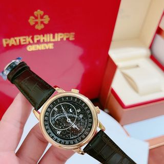 Đồng hồ da pateck070 chạy cơ cao cấp