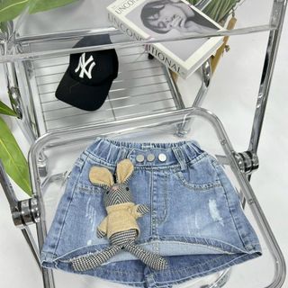 váy jeans cho bé gái