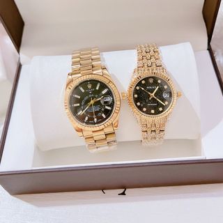 Dồng hồ cặp rolex08 nam nữ