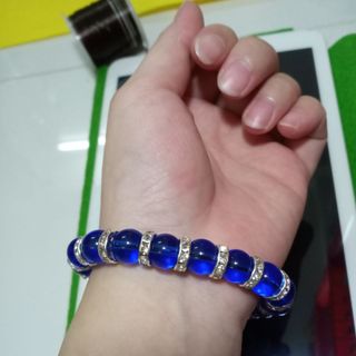 vòng tay free Size màu xanh dương rất đẹp chuỗi đeo tay