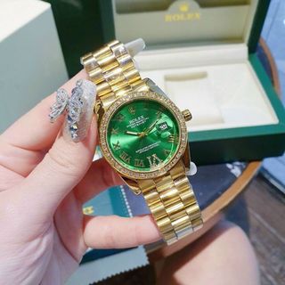 ĐỒNG HỒ ROLLEX NAM DÂY ĐÚC VIỀN HỘT
