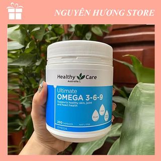 Omega 369 Healthy Care - 200 Viên - Cung cấp Omega EPA DHA - Xuất xứ Úc giá sỉ