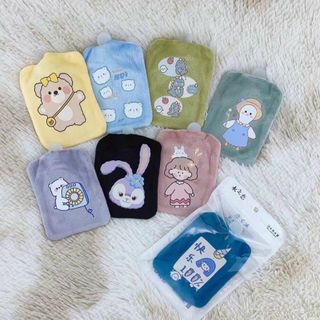 TÚI CHƯỜM NÓNG LẠNH, TÚI CHƯỜM BỤNG KINH GIỮ NHIỆT CẦM TAY MINI VẢI NHUNG