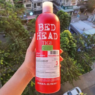 Combo Cặp Dầu Gội Xả Tigi Đỏ Bed Head 750ml Giành Cho Tóc Hư Tổn Cấp 3, Làm Thơm Tóc, Mượt Mà