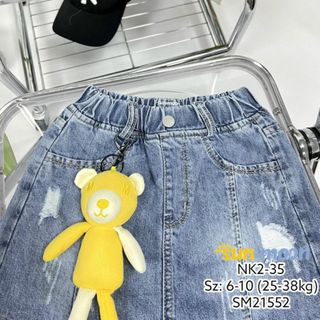 quần sọt giả váy sành điệu.
25-38kg