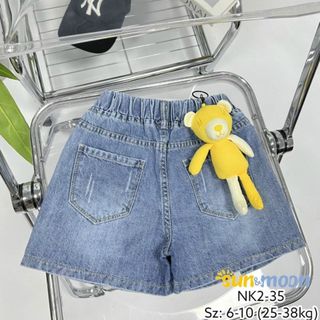 quần sọt giả váy sành điệu.
25-38kg