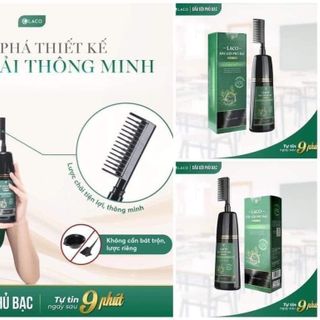Dầu gội phủ bạc Black hail laco